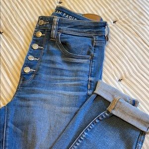American Eagle Button Fly Jeans